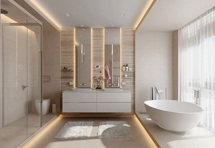 Phòng tắm mẫu 1