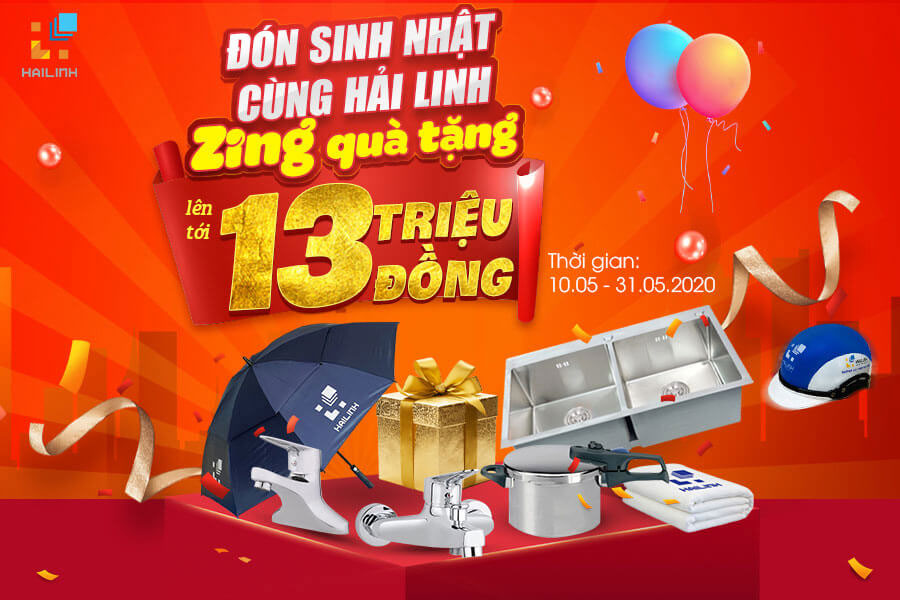 Đón sinh nhật cùng Hải Linh-zing quà khủng