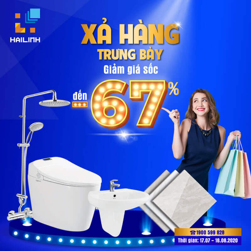 Xả hàng trưng bày lên tới 67%, tặng voucher 5 triệu chỉ có tại Hải Linh tháng 7