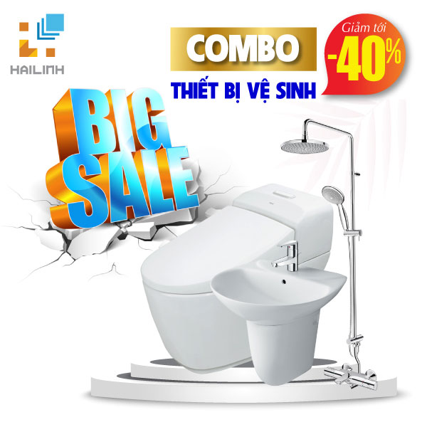 Đặt mua trọn bộ thiết bị vệ sinh trên gian hàng combo