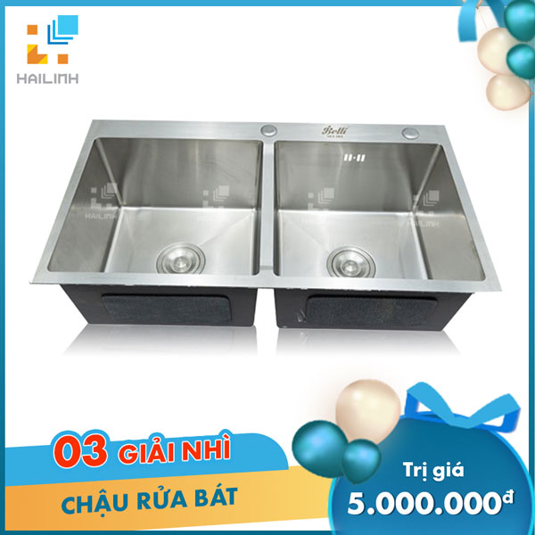 3 giải nhì - Chậu rửa bát