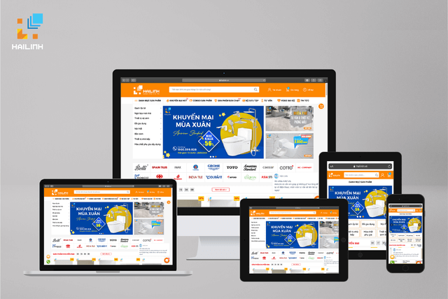 website TMDT HAILINH.VN