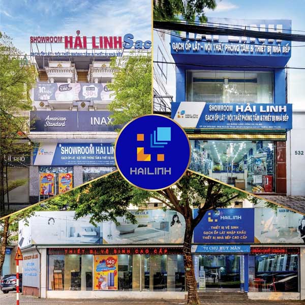 Hình ảnh hệ thống showroom Hải Linh.