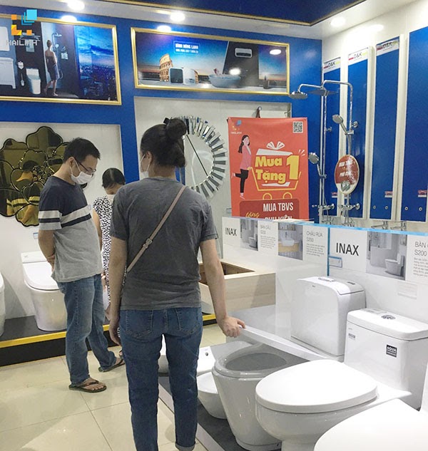 Cập nhật khách hàng lựa chọn mua sắm thiết bị vệ sinh