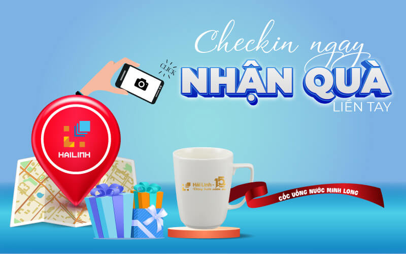 Check in ngay - Nhận quà liền tay 